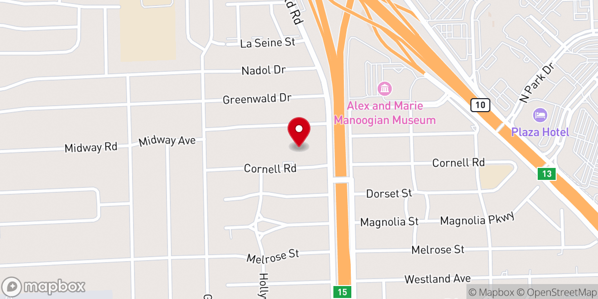 Map showing location of Church of the Redeemer