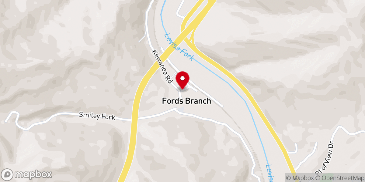 Map showing location of Church of Prophecy