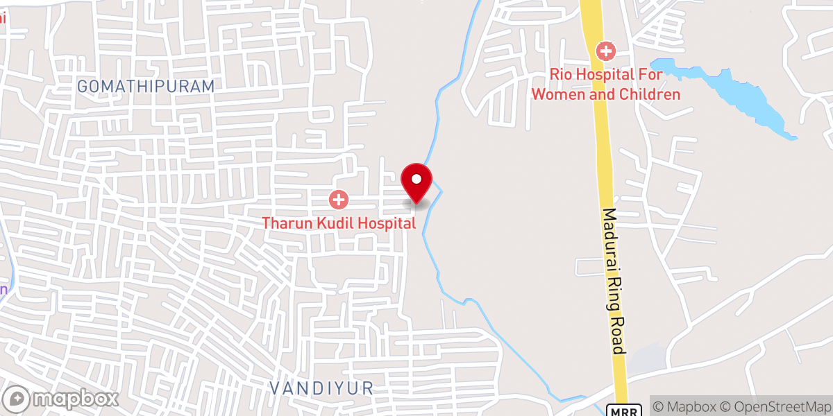 Map showing location of St. Xavier's Church - Jubilee Town