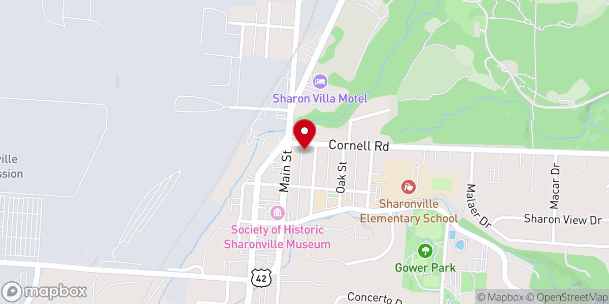 Map showing location of Free Holiness Church of God