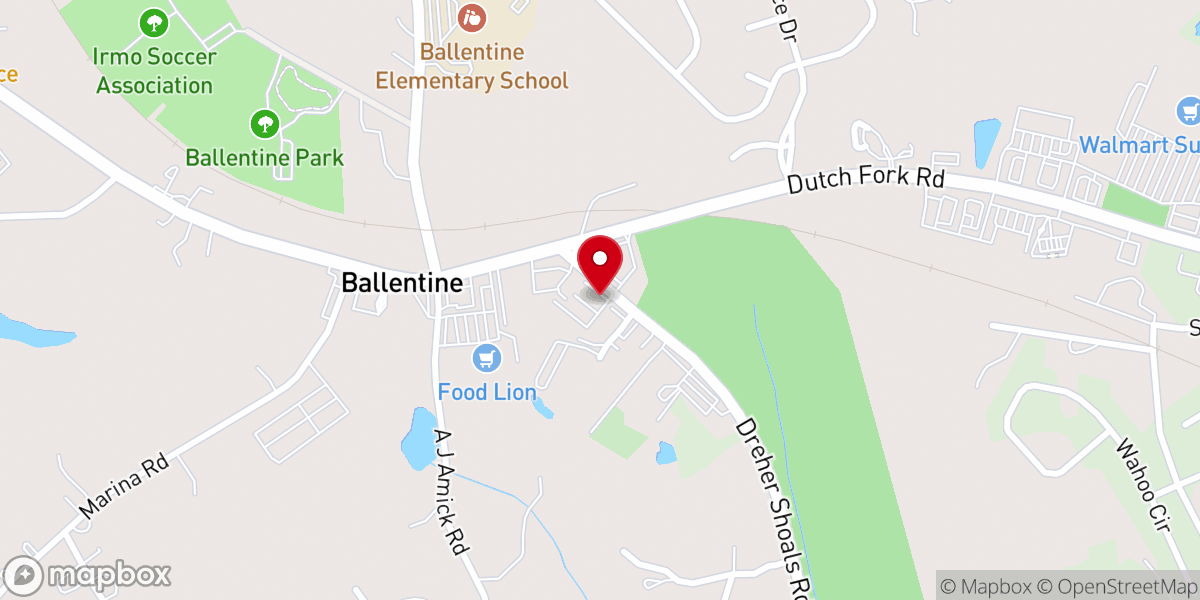 Map showing location of Grace Covenant Church