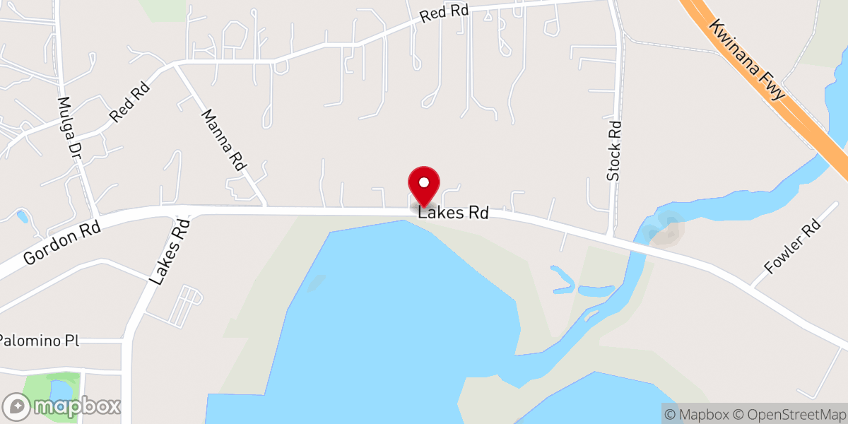 Map showing location of Eastlake Church