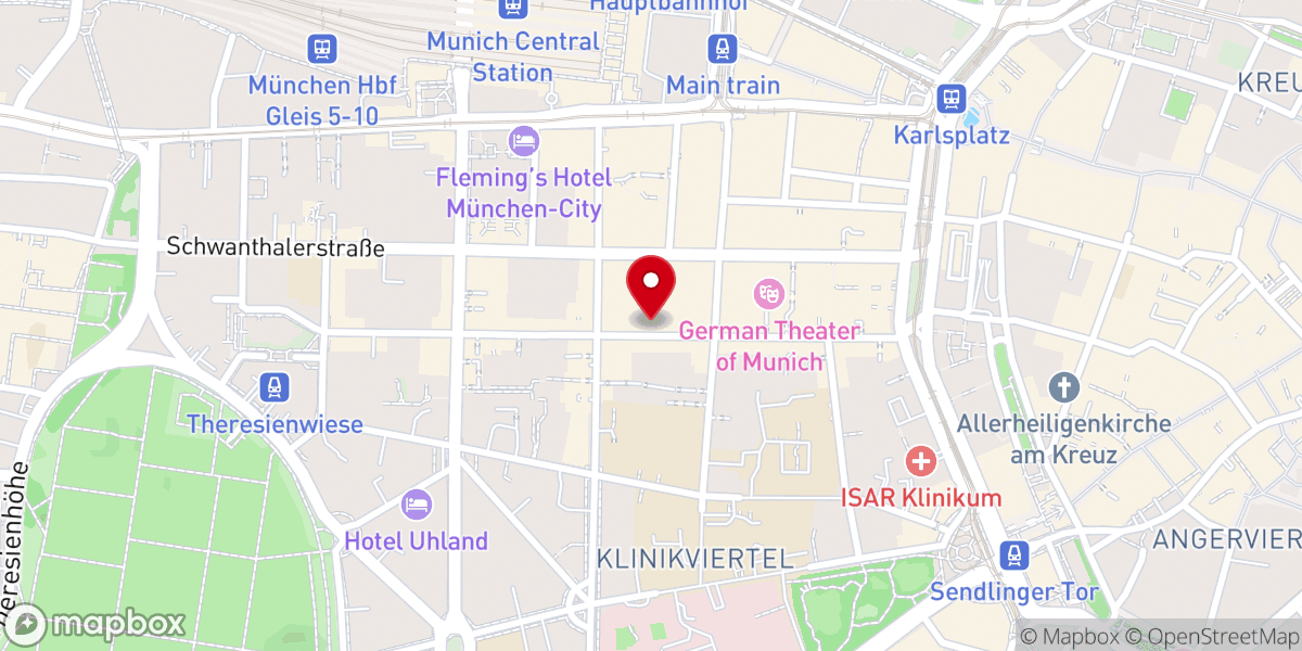 Map showing location of Bibel Baptisten Gemeinde