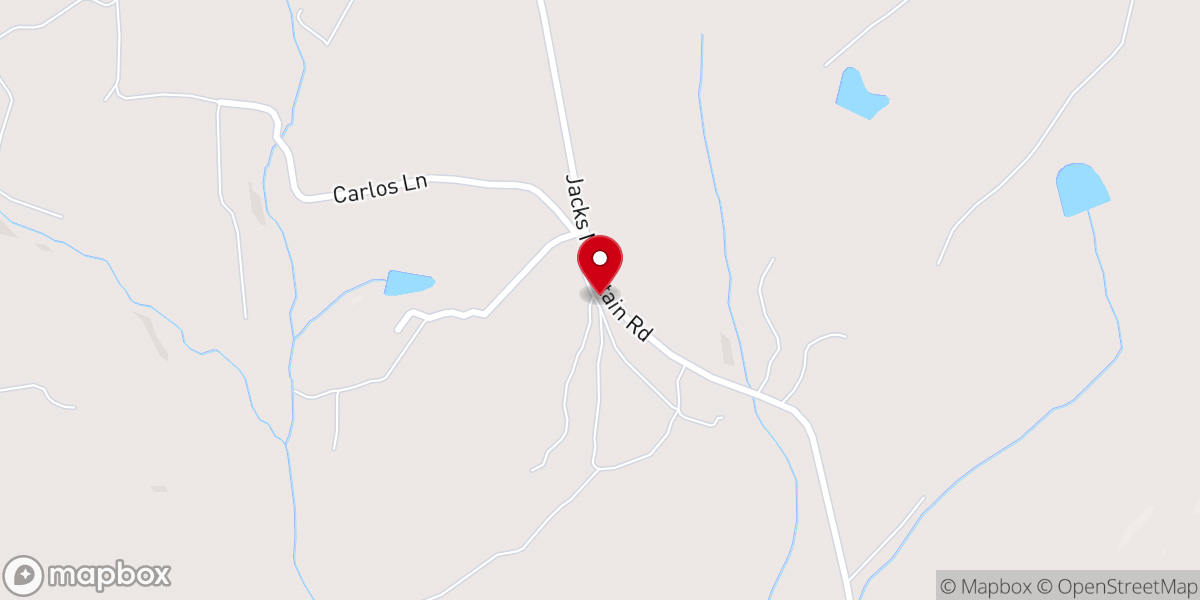 Map showing location of New Design Church