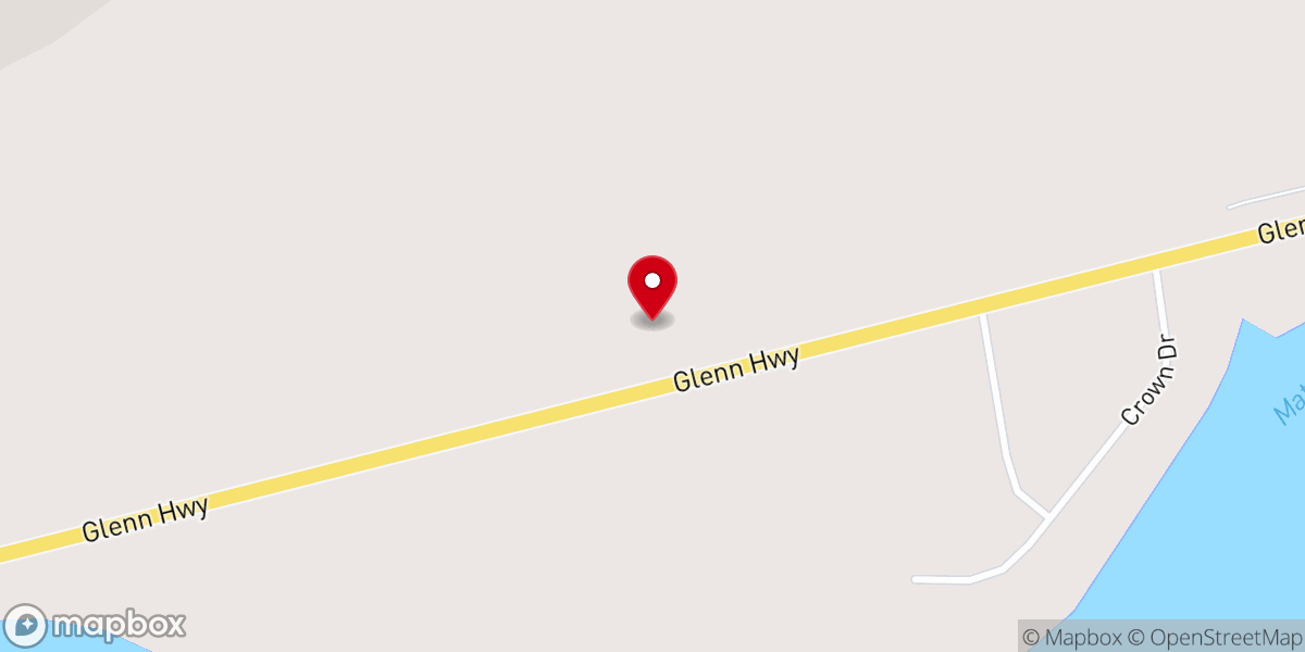 Map showing location of Sutton Bible Church
