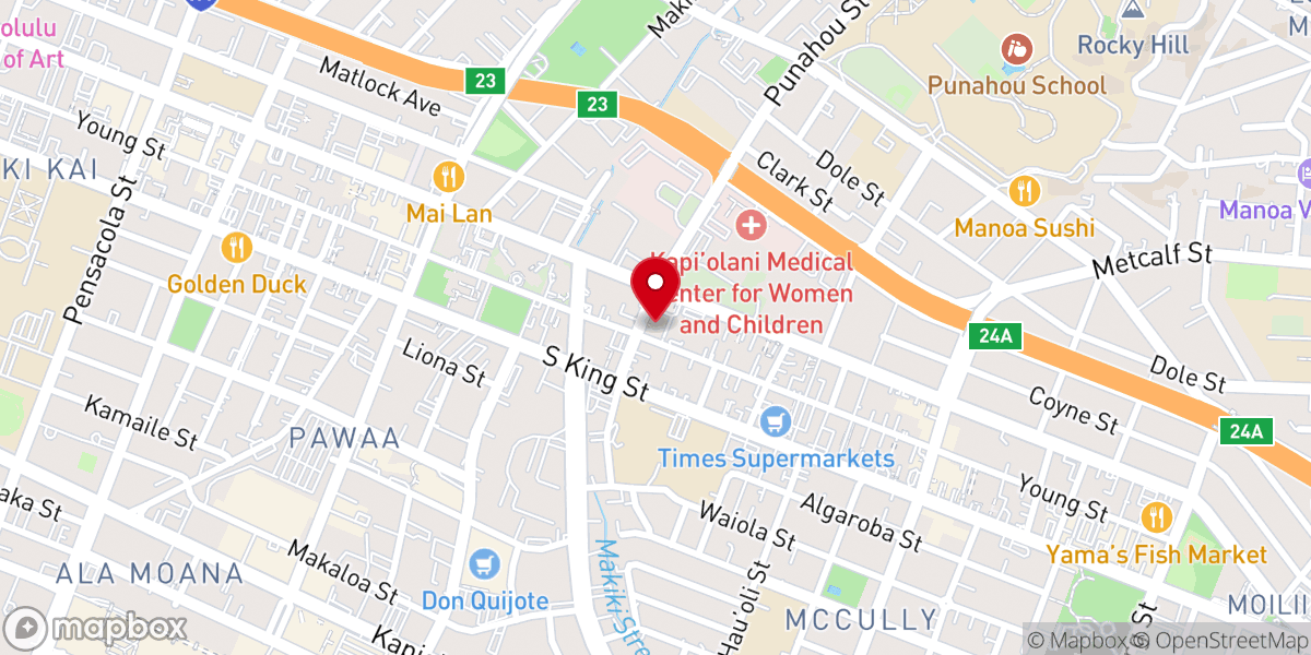 Map showing location of True Jesus Mission