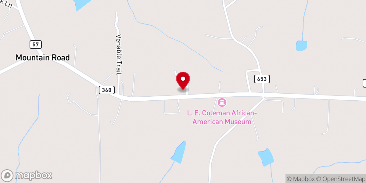 Map showing location of Good Shepherd Outreach Mission