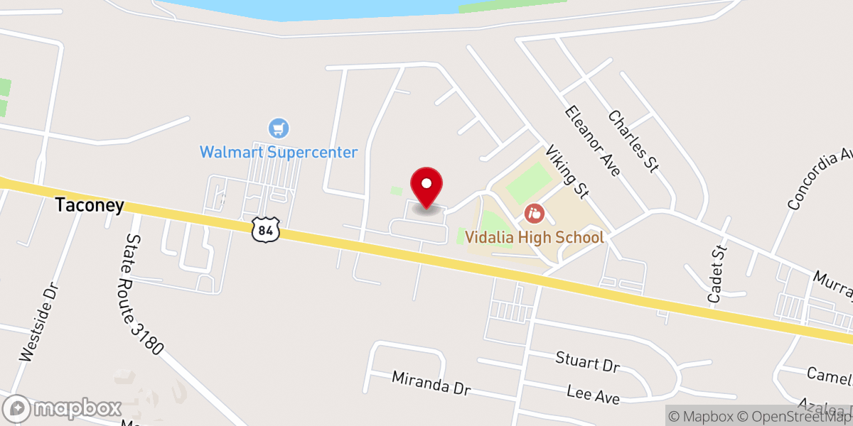 Map showing location of Concordia Parish Clerk Of Court