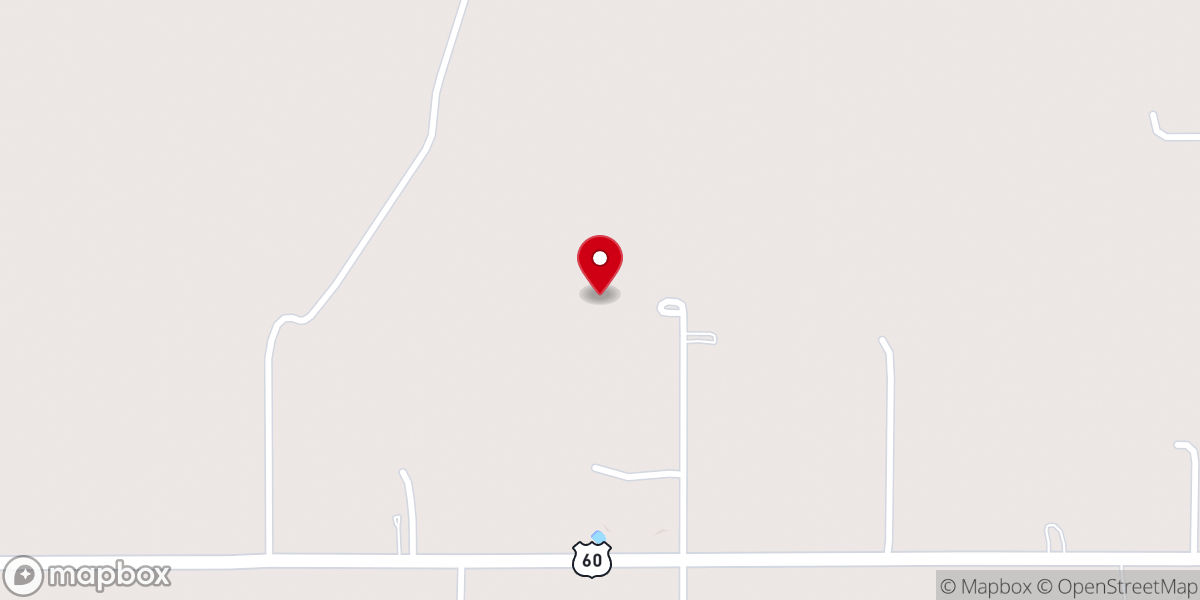Map showing location of Bar C Cowboy Church