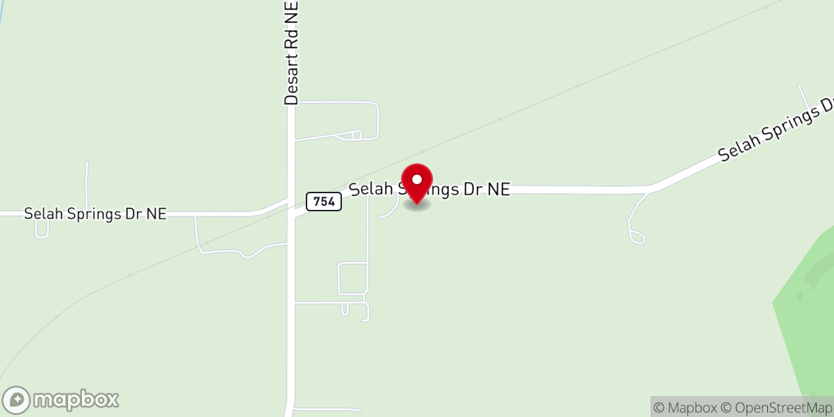 Map showing location of pryceless