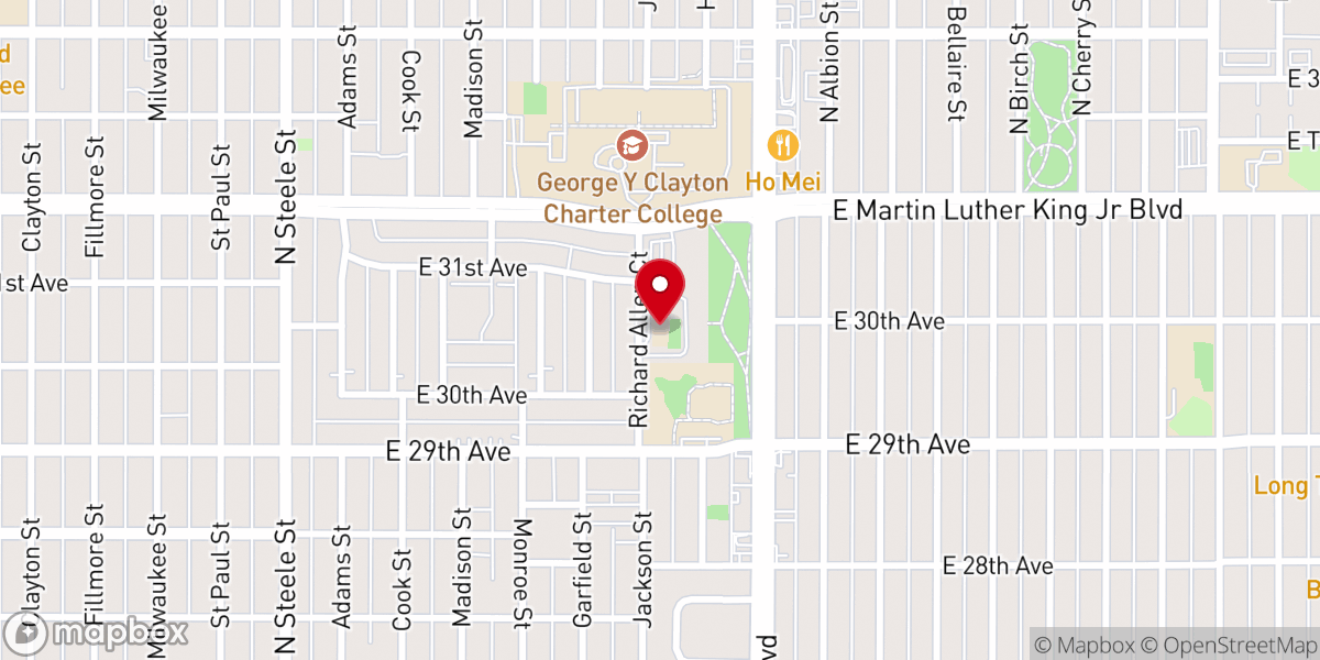 Map showing location of Providence Bible Church