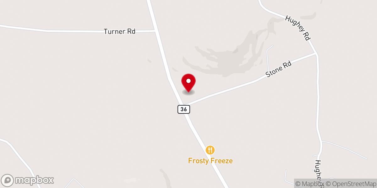 Map showing location of Brookville Christian & Missionary Alliance Church