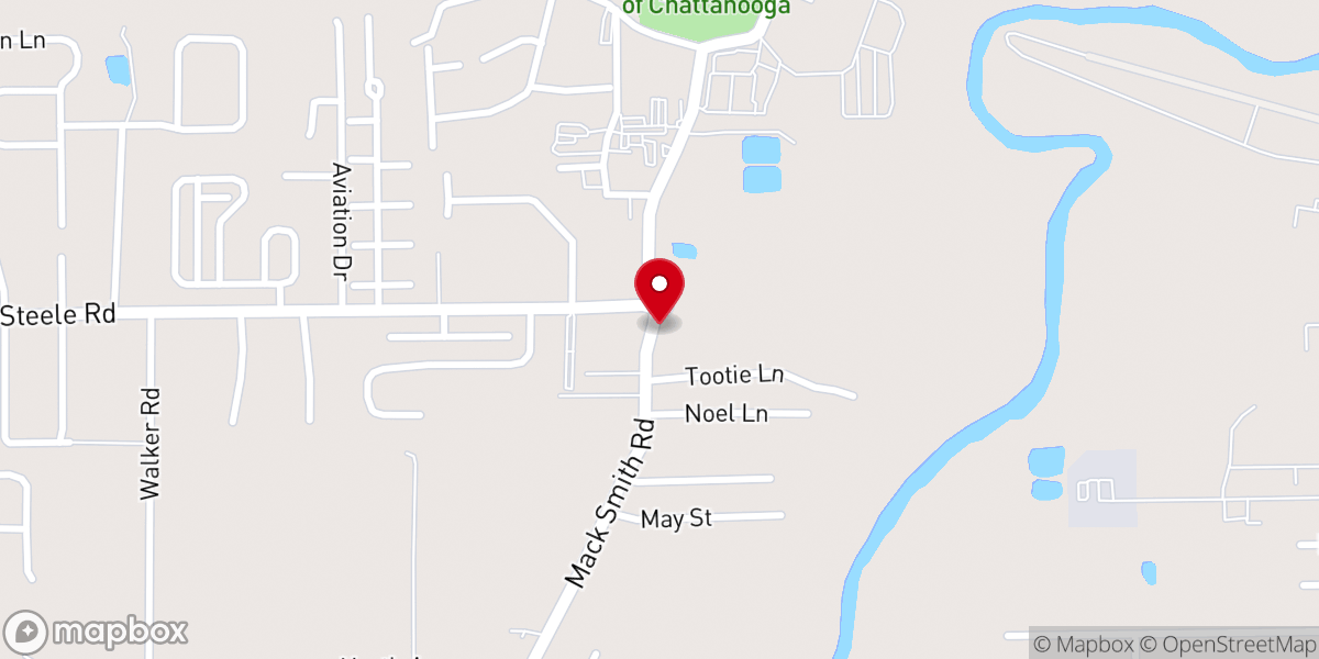 Map showing location of Gateway Church