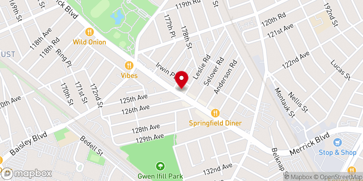 Map showing location of Grace Revival Temple