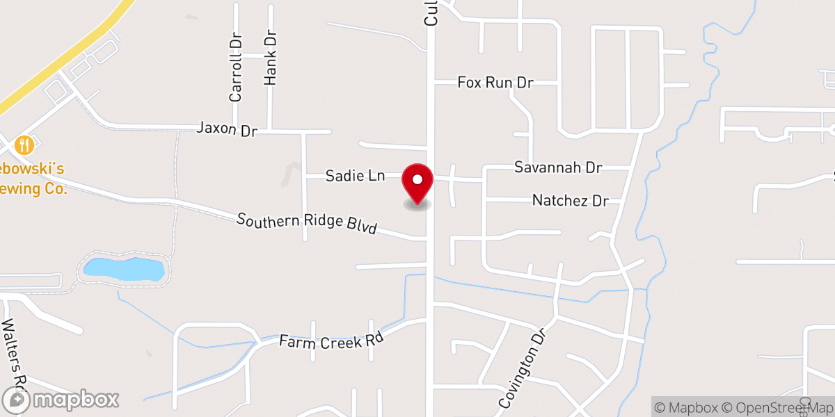 Map showing location of St. Matthew the Evangelist Orthodox Church