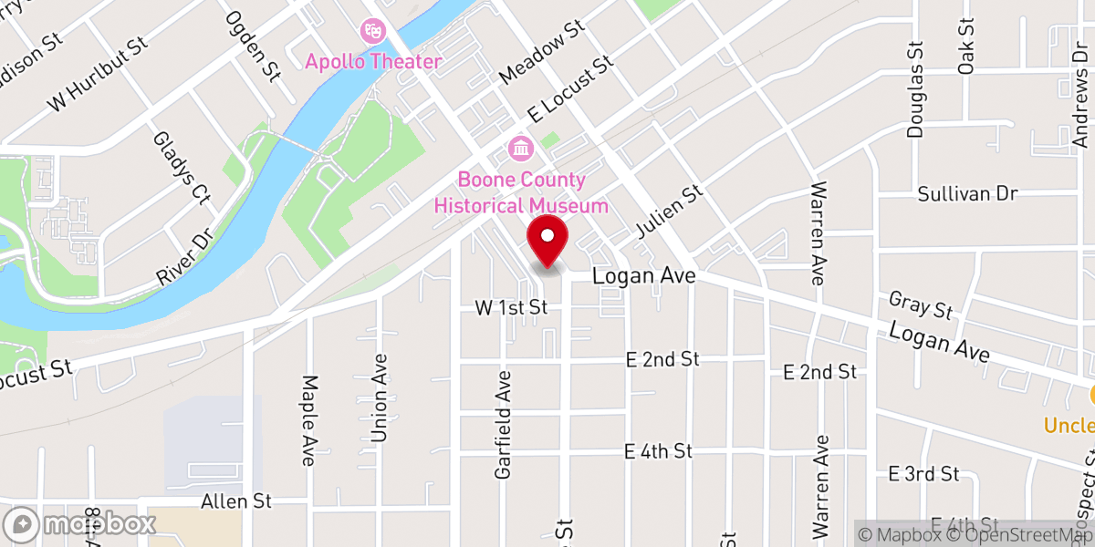 Map showing location of Neve Shalom Full Covenant Assembly