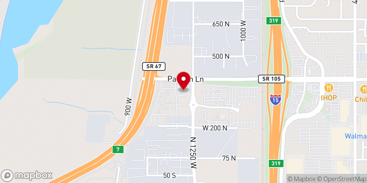 Map showing location of Maverik
