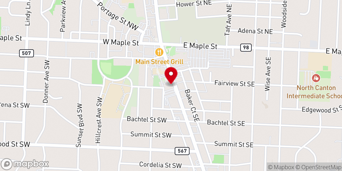 Map showing location of ZION UNITED CHURCH OF CHRIST