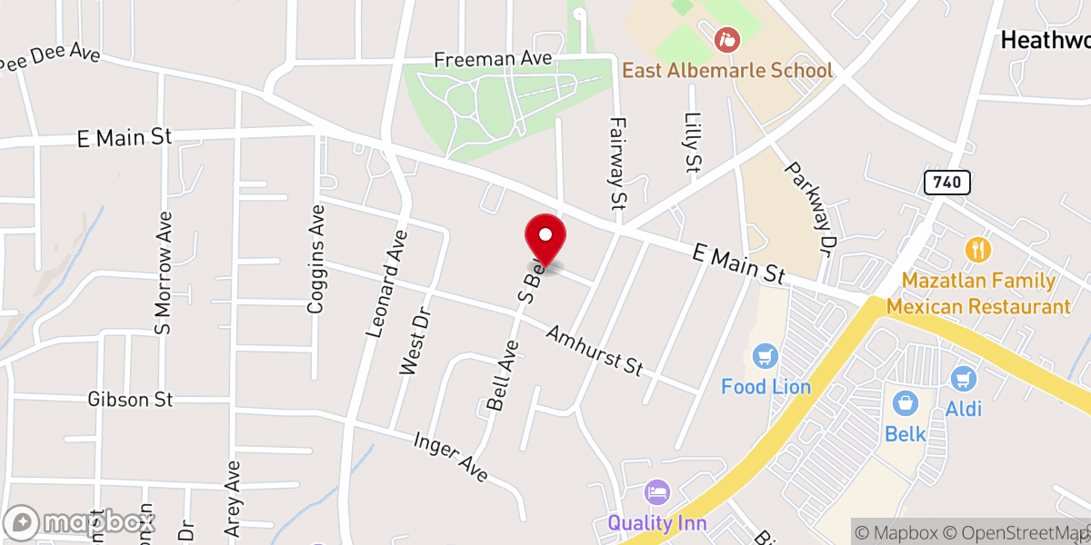 Map showing location of Sanctuary Deliverance