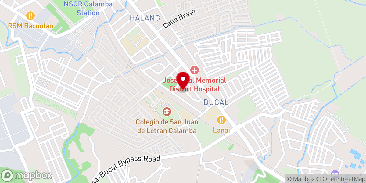 Map showing location of CHRISTIAN REFORMED CHURCH in the PHILIPPINES - Calamba