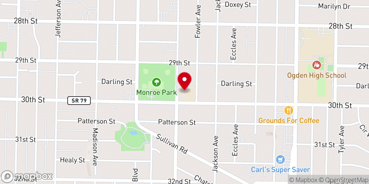 Map showing location of Saint Joseph Catholic Schools
