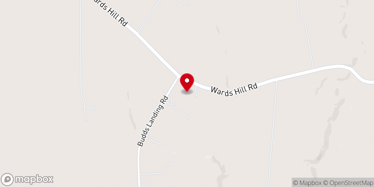 Map showing location of Wards Hill Baptist Church