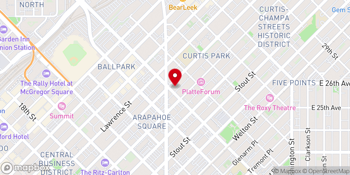 Map showing location of Grace City Church