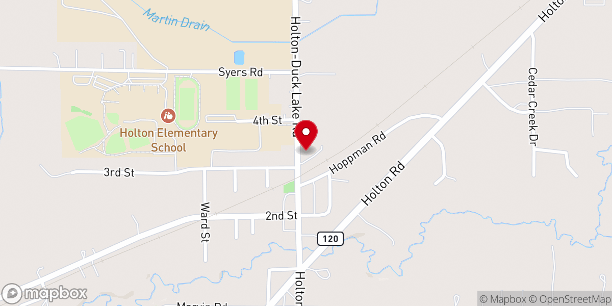 Map showing location of Native American Church