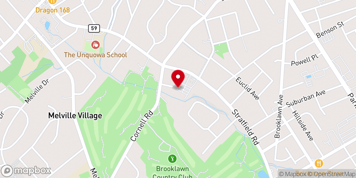 Map showing location of Assumption Church Religious Ed