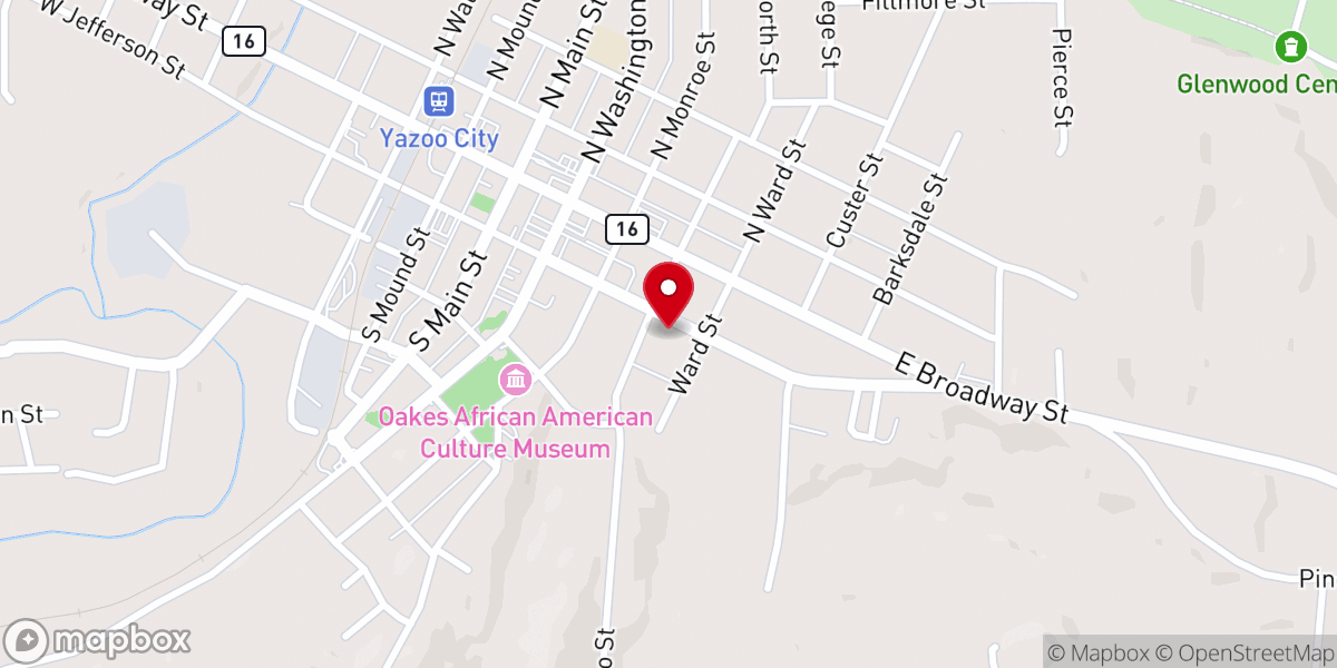 Map showing location of St Stephen United Methodist