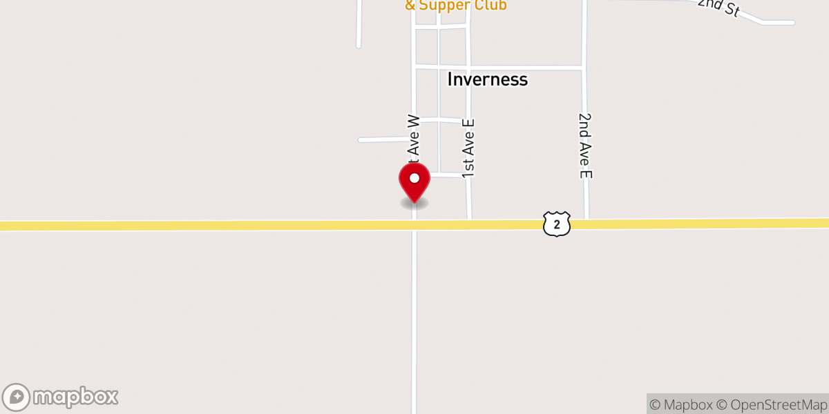 Map showing location of Sacred Heart Catholic Church