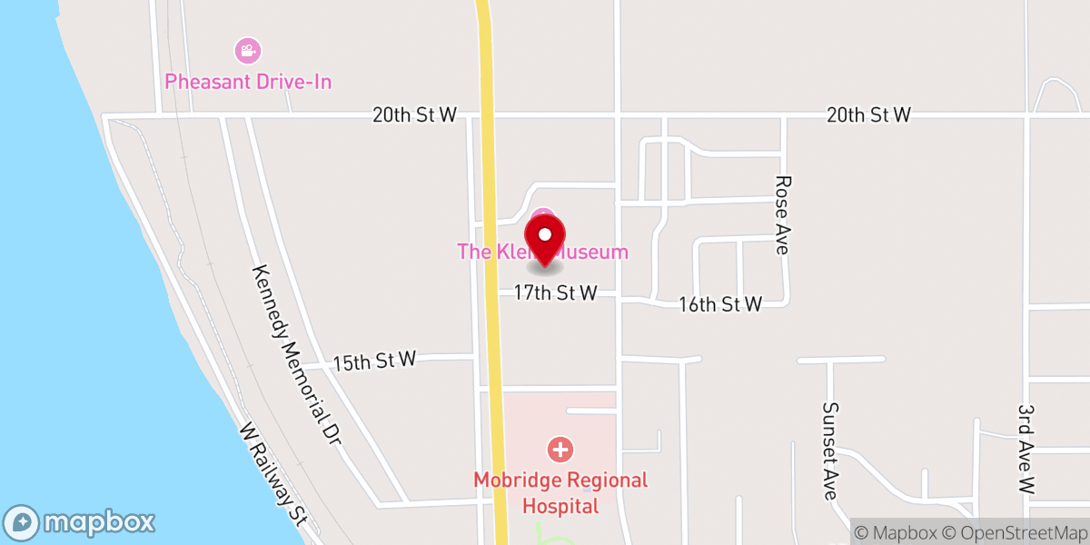 Map showing location of Family Worship Center