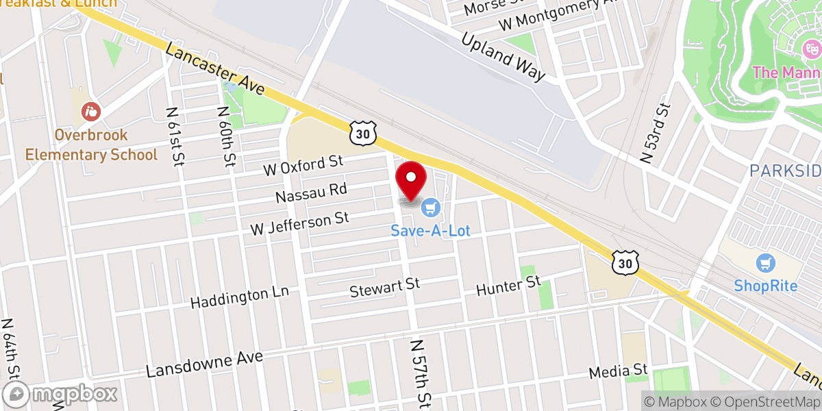 Map showing location of Gates of Heaven Church