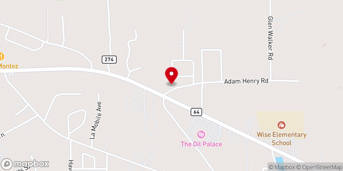 Map showing location of Universal Heights Church Of Christ