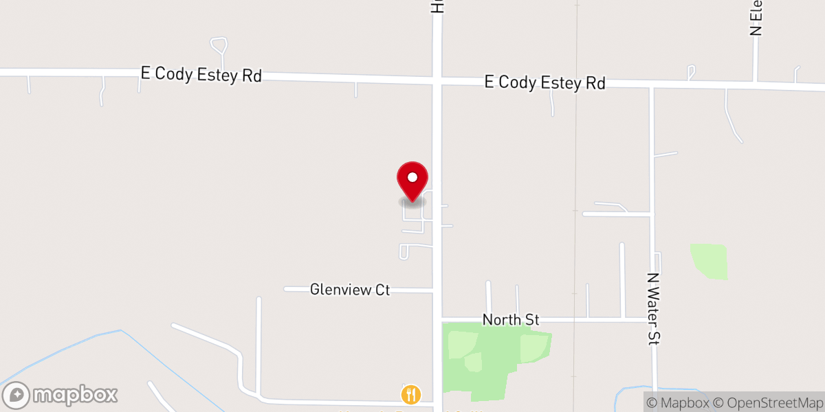 Map showing location of Lighthouse Ministries of Pinconning