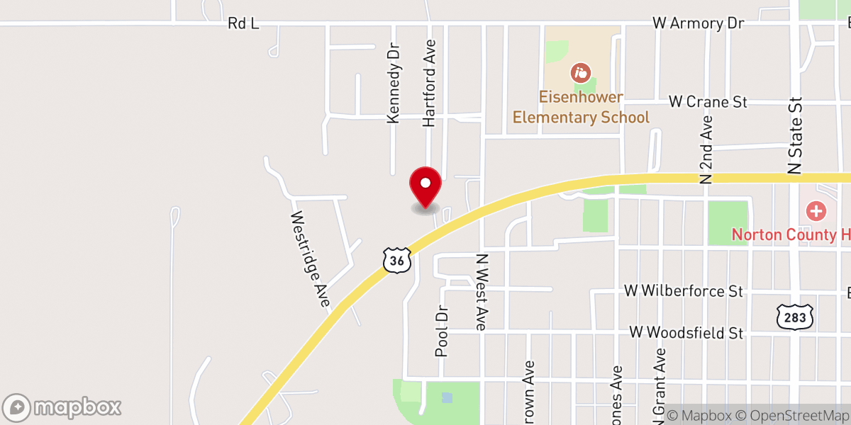 Map showing location of Redeemer Ev. Lutheran Church (WELS)