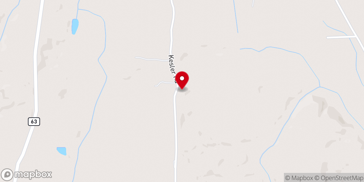 Map showing location of Crawford Tony B