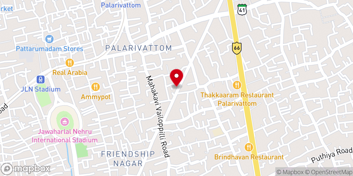 Map showing location of Tabernacle of Praise Church