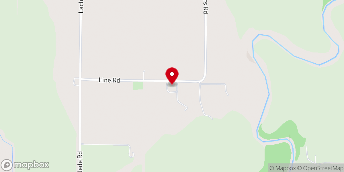 Map showing location of Cowboy Country Church