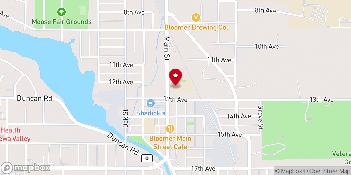 Map showing location of Saint Paul's Catholic School