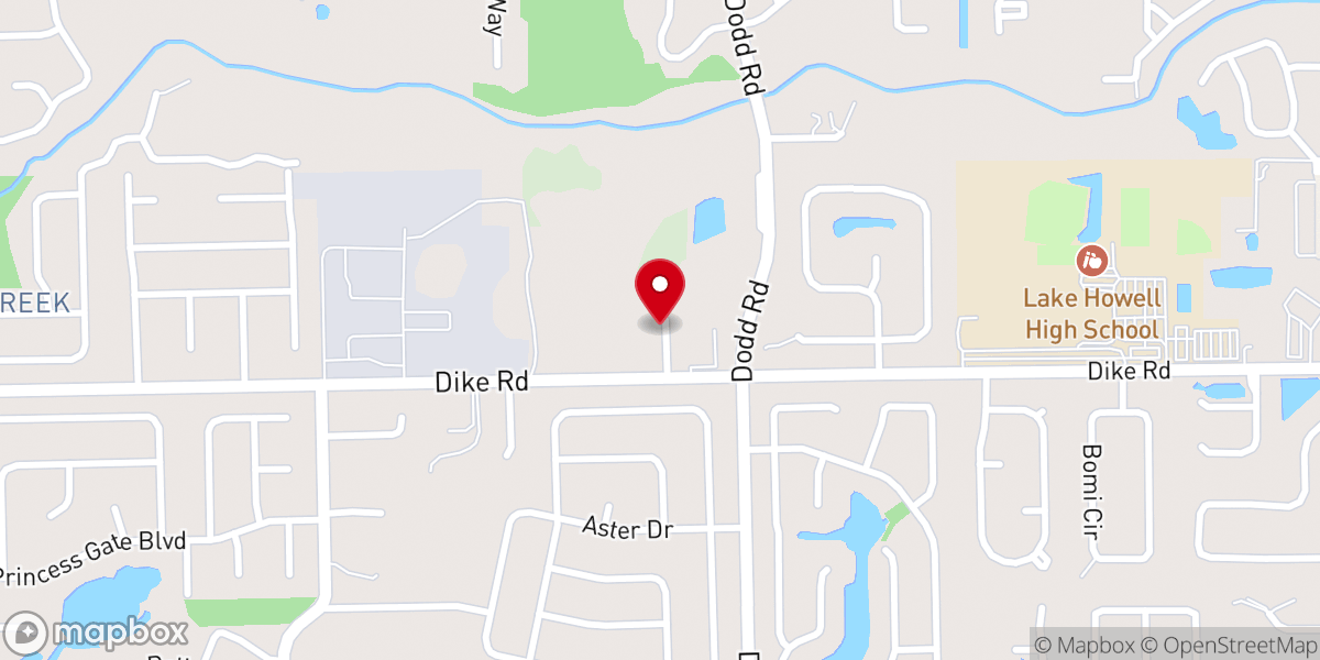 Map showing location of CrossBridge Church