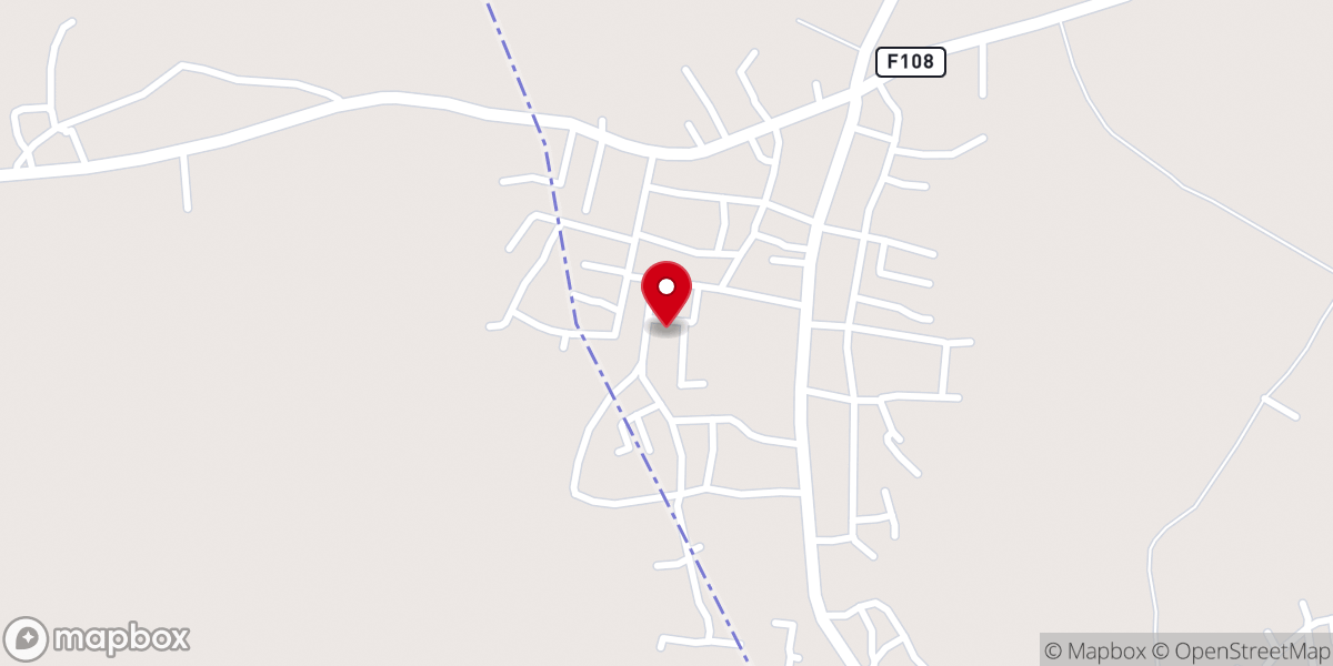 Map showing location of St. Thomas Catholic Church, Amuvi Village, Arochukwu, Abia State