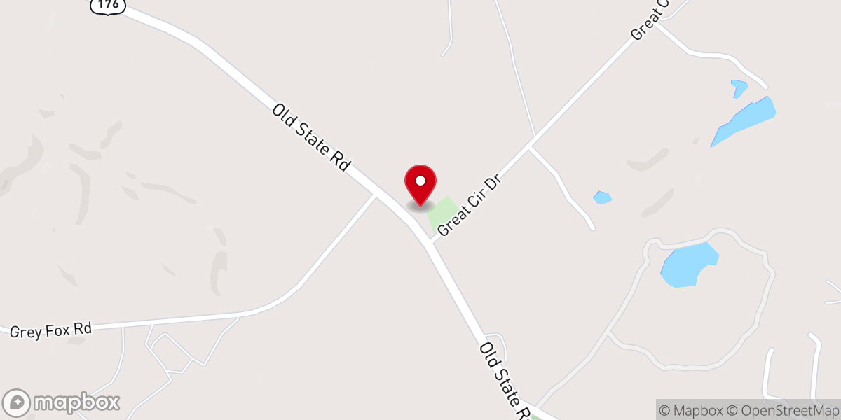 Map showing location of West Bethel Methodist Church