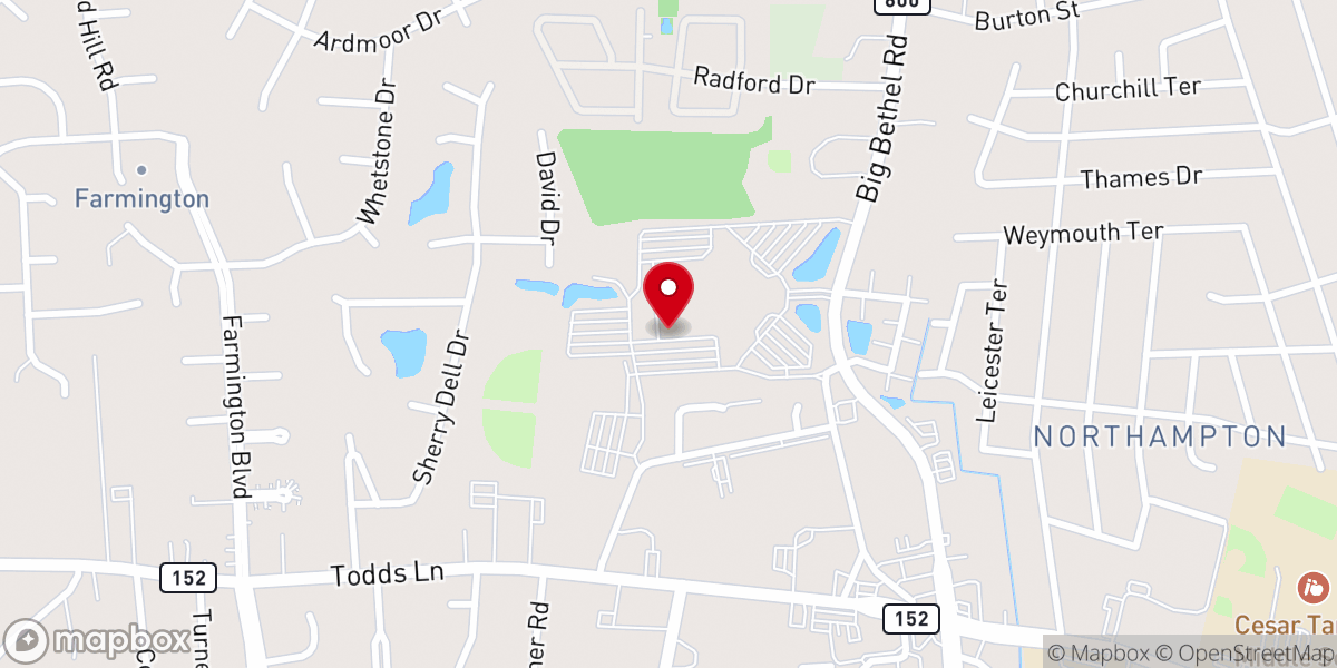 Map showing location of Iglesia Liberty Live en Español