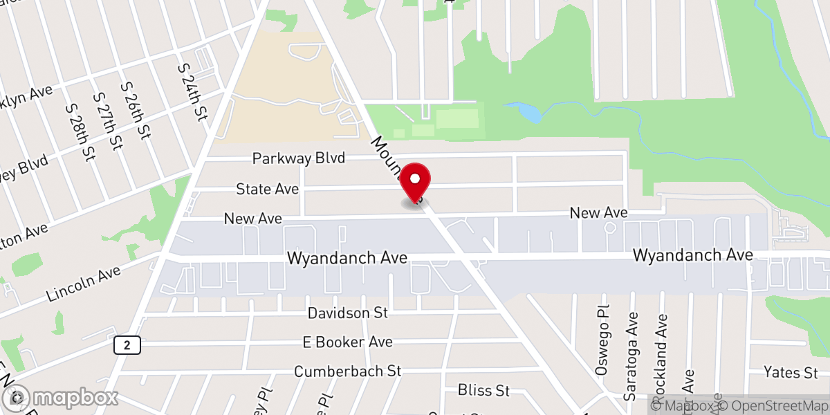 Map showing location of Way of Prayer Church of God in Christ