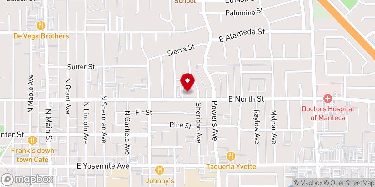 Map showing location of THE WAY CHURCH