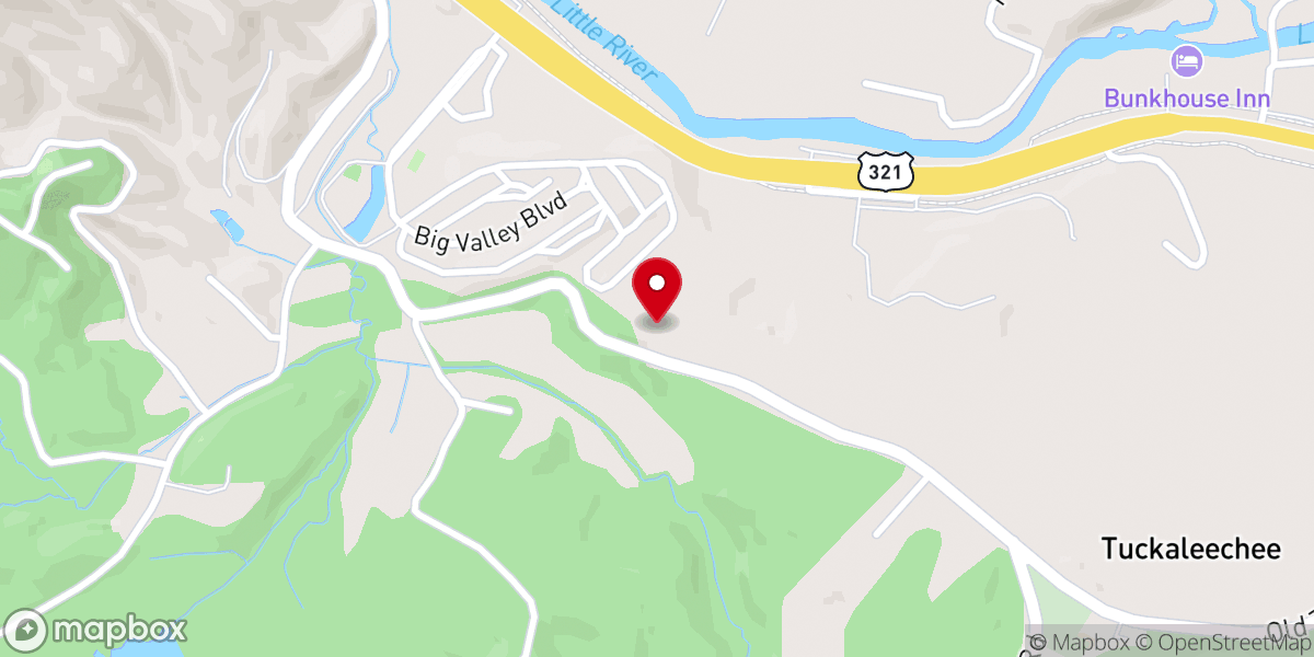 Map showing location of Shepherd's Glory