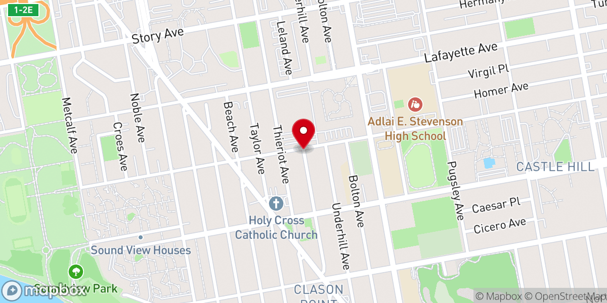 Map showing location of Luz Resplandeciente Pentecostal Church Inc