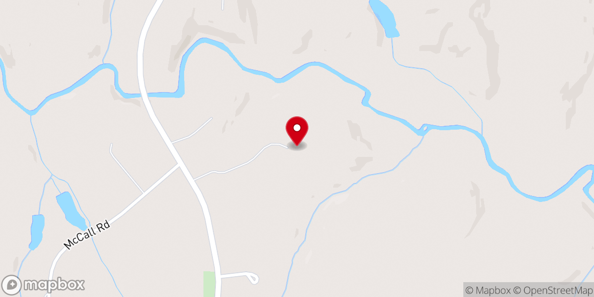 Map showing location of The Farm at Greene Acres