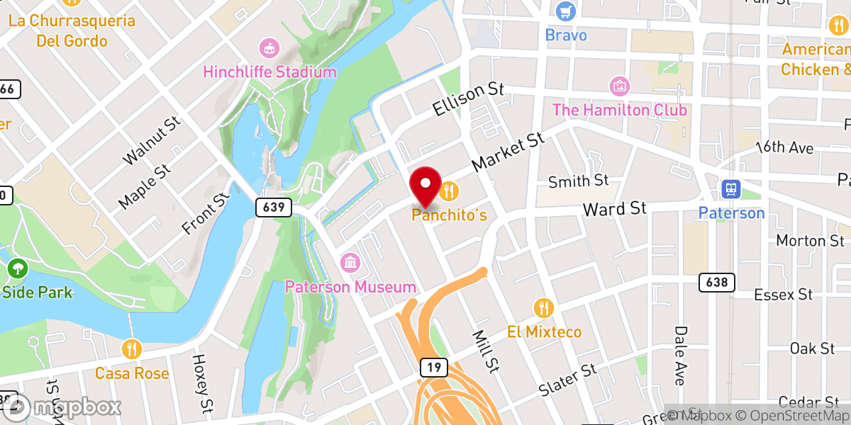 Map showing location of Compassion House Outreach Center & C.E.C.